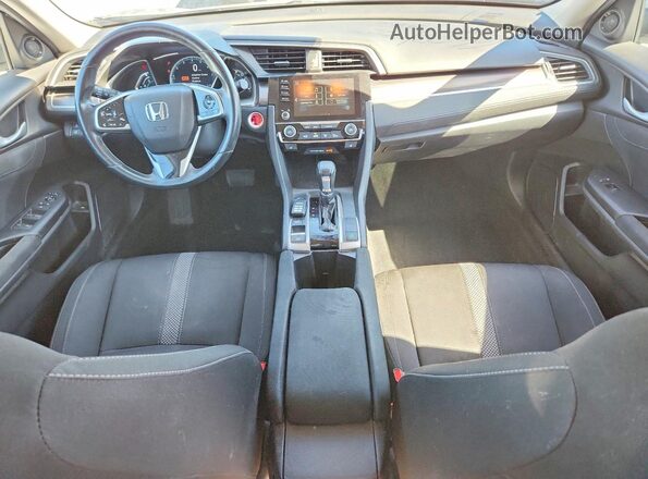 19XFC1F38KE211191 2019 HONDA CIVIC Silver წინა პანელის ხედი