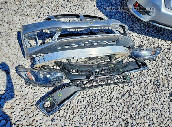 19XFC1F38KE211191 2019 HONDA CIVIC Silver ძრავის განყოფილების ხედი