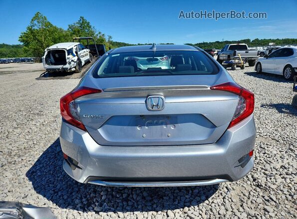 19XFC1F38KE211191 2019 HONDA CIVIC Silver უკანა ხედი