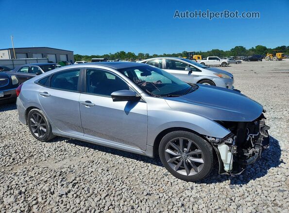 19XFC1F38KE211191 2019 HONDA CIVIC Silver წინა მარჯვენა