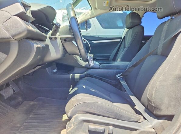 19XFC1F38KE212440 2019 HONDA CIVIC White Widok wnętrza z przodu