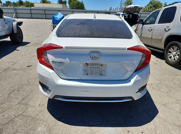 19XFC1F38KE212440 2019 HONDA CIVIC White Widok z tyłu