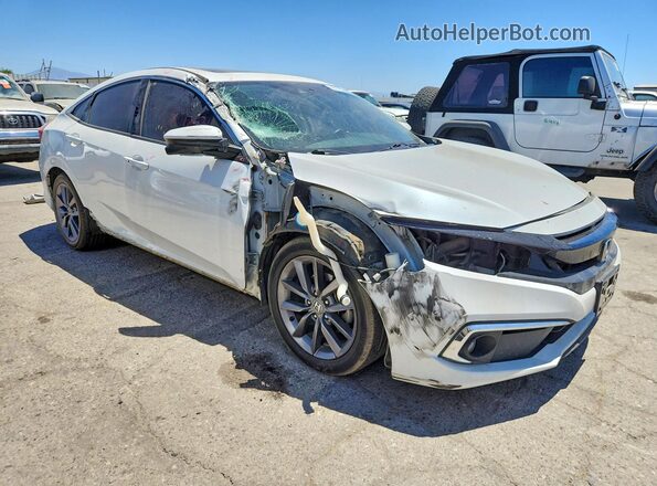 19XFC1F38KE212440 2019 HONDA CIVIC White Przód prawy