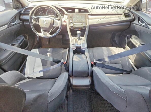 19XFC1F38KE212440 2019 HONDA CIVIC White Widok deski rozdzielczej