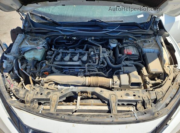 19XFC1F38KE212440 2019 HONDA CIVIC White Widok wnętrza z tyłu