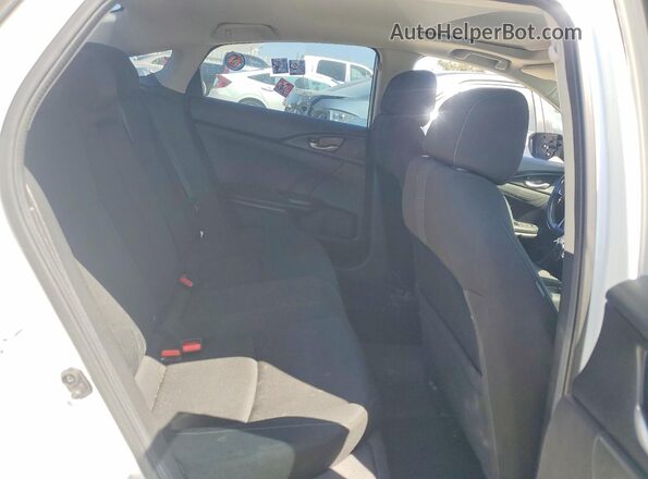 19XFC1F38KE213748 2019 HONDA CIVIC Белый Вид задних сидений