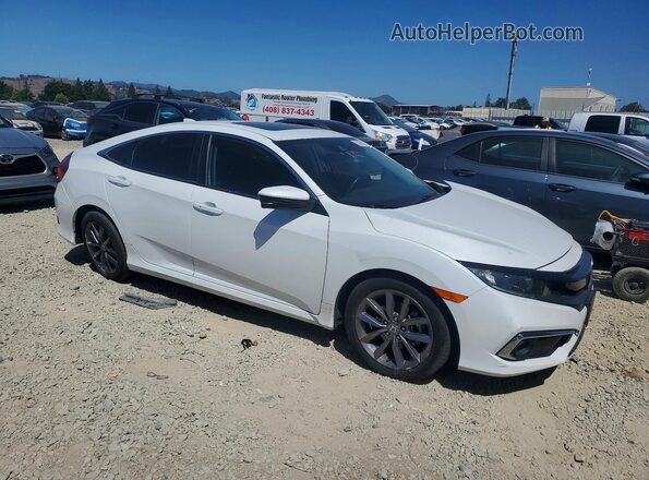 19XFC1F38KE213748 2019 HONDA CIVIC Белый Передняя правая четверть