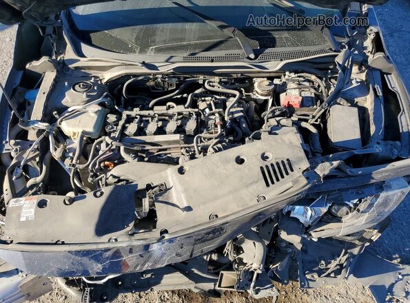 19XFC1F38LE013440 2020 HONDA CIVIC Blue უკანა სალონის ხედი