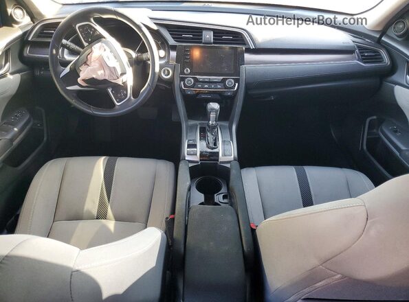 19XFC1F38LE013440 2020 HONDA CIVIC Blue წინა პანელის ხედი