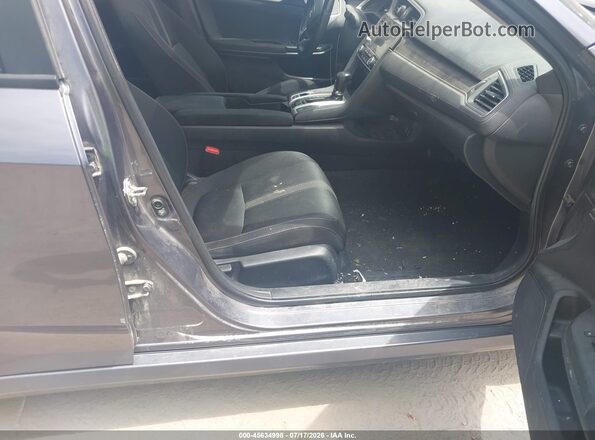 19XFC1F38LE203612 2020 HONDA CIVIC Black Front interior view