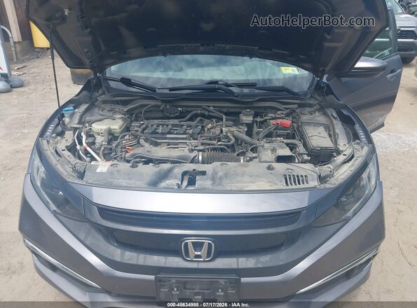 19XFC1F38LE203612 2020 HONDA CIVIC Black Rear view
