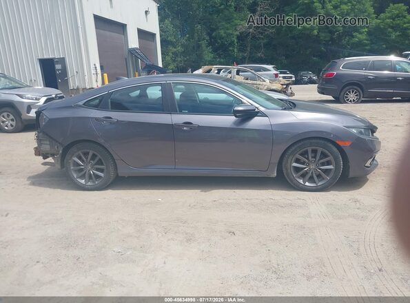 19XFC1F38LE203612 2020 HONDA CIVIC Black Rear interior view
