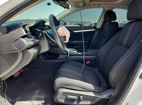 19XFC1F38LE216067 2020 HONDA CIVIC White Front interior view