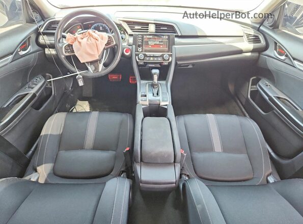 19XFC1F38LE216067 2020 HONDA CIVIC White Dashboard view