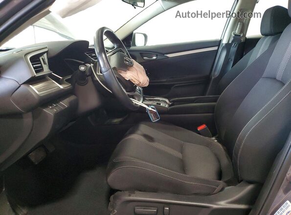 19XFC1F38LE218885 2020 HONDA CIVIC Gray Widok wnętrza z przodu