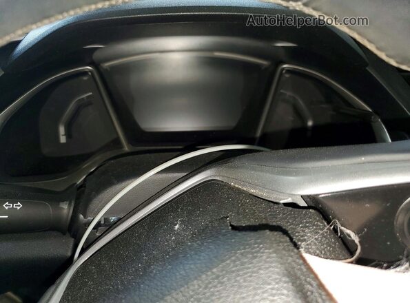19XFC1F38LE218885 2020 HONDA CIVIC Gray Widok zestawu wskaźników
