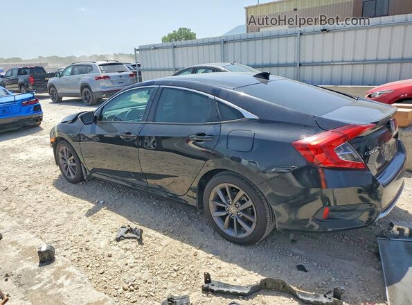 19XFC1F38ME008403 2021 HONDA CIVIC Black Հետևի ձախ
