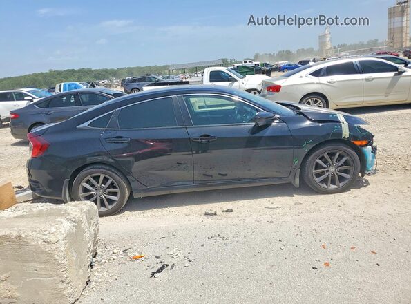 19XFC1F38ME008403 2021 HONDA CIVIC Black Հետևի աջ