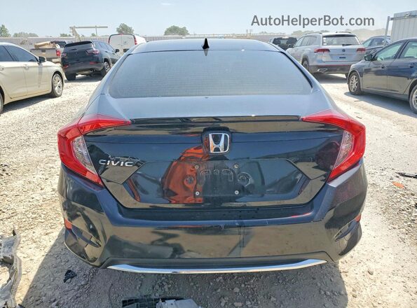 19XFC1F38ME008403 2021 HONDA CIVIC Black Հետևի տեսք