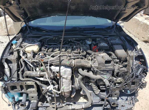 19XFC1F38ME008403 2021 HONDA CIVIC Black Սալոնի հետևի տեսք