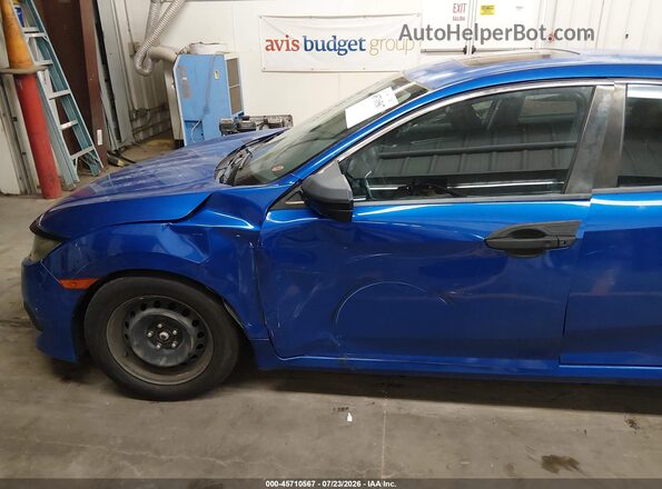 19XFC1F39GE010035 2016 HONDA CIVIC Blue წინა ხედი