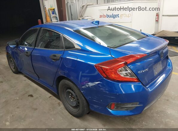 19XFC1F39GE010035 2016 HONDA CIVIC Blue უკანა მარცხენა