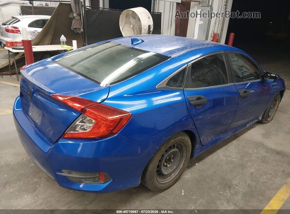 19XFC1F39GE010035 2016 HONDA CIVIC Blue უკანა მარჯვენა