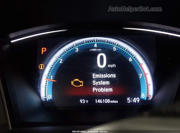 19XFC1F39GE010035 2016 HONDA CIVIC Blue 