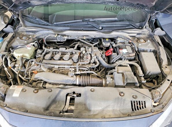 19XFC1F39GE017826 2016 HONDA CIVIC Blue უკანა სალონის ხედი
