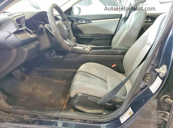 19XFC1F39GE017826 2016 HONDA CIVIC Blue წინა სალონის ხედი