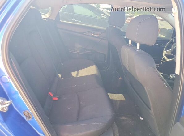 19XFC1F39GE033900 2016 HONDA CIVIC Blue Rear seats view