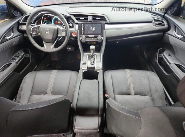 19XFC1F39GE033900 2016 HONDA CIVIC Blue Dashboard view