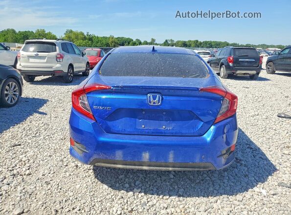 19XFC1F39GE033900 2016 HONDA CIVIC Blue Rear view