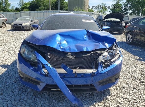 19XFC1F39GE033900 2016 HONDA CIVIC Blue Front view