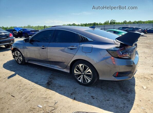 19XFC1F39GE218013 2016 HONDA CIVIC Gray Rear left