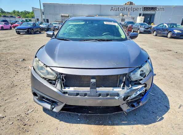 19XFC1F39GE218013 2016 HONDA CIVIC Gray Front view