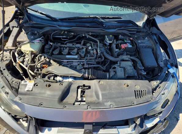 19XFC1F39GE218013 2016 HONDA CIVIC Gray Rear interior view