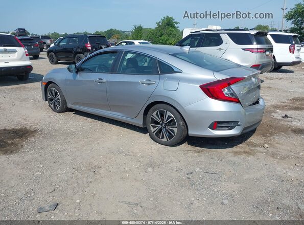 19XFC1F39GE223082 2016 HONDA CIVIC Gray Rear left