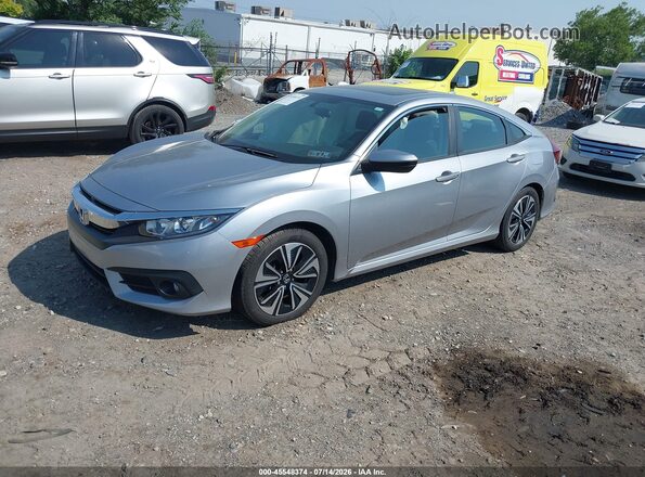 19XFC1F39GE223082 2016 HONDA CIVIC Gray Front left