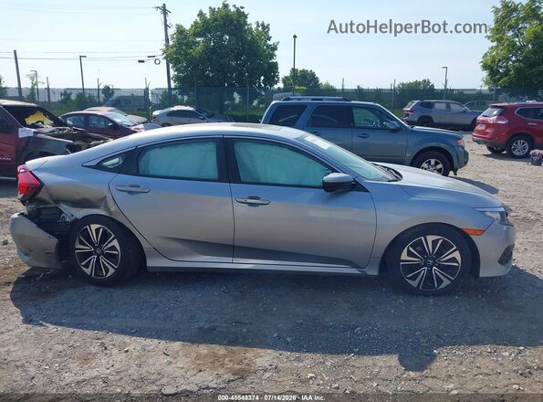 19XFC1F39GE223082 2016 HONDA CIVIC Gray Rear interior view