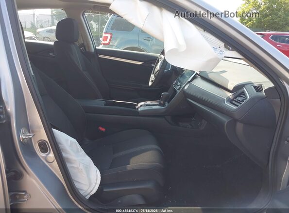 19XFC1F39GE223082 2016 HONDA CIVIC Gray Front interior view