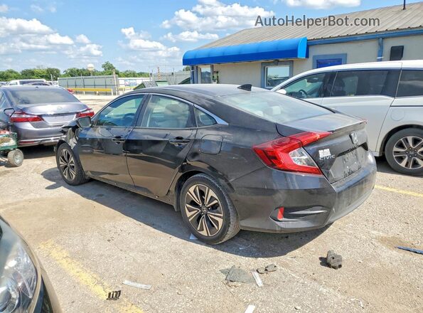 19XFC1F39HE010683 2017 HONDA CIVIC Black უკანა მარცხენა