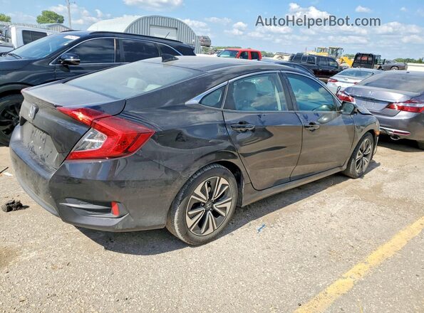 19XFC1F39HE010683 2017 HONDA CIVIC Black უკანა მარჯვენა
