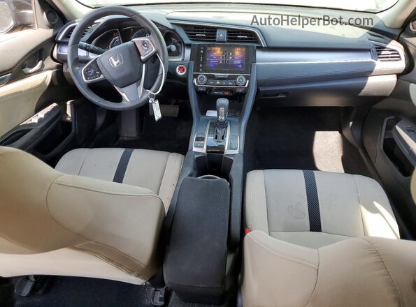 19XFC1F39HE010683 2017 HONDA CIVIC Black წინა პანელის ხედი