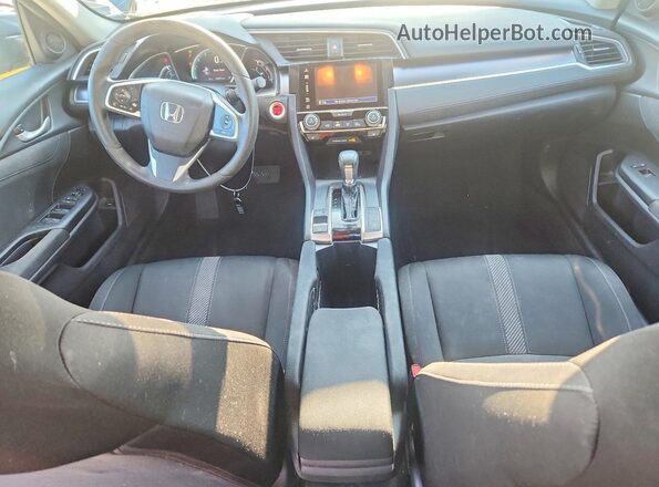 19XFC1F39HE012630 2017 HONDA CIVIC Charcoal Vista del salpicadero