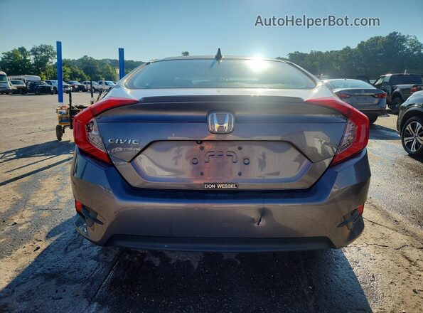 19XFC1F39HE012630 2017 HONDA CIVIC Charcoal Vista trasera