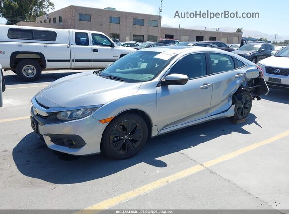 19XFC1F39HE205568 2017 HONDA CIVIC Silver წინა მარცხენა ხედი სამი მეოთხედიდან