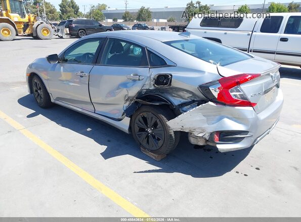 19XFC1F39HE205568 2017 HONDA CIVIC Silver უკანა მარცხენა