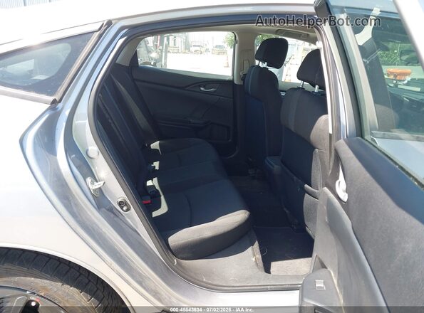 19XFC1F39HE205568 2017 HONDA CIVIC Silver VIN კოდის სტიკერის ხედი