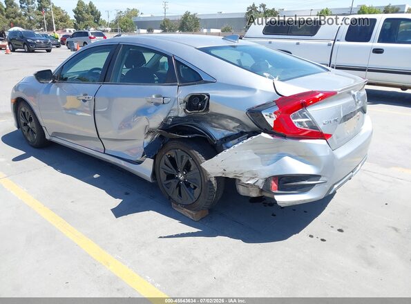 19XFC1F39HE205568 2017 HONDA CIVIC Silver წინა ხედი